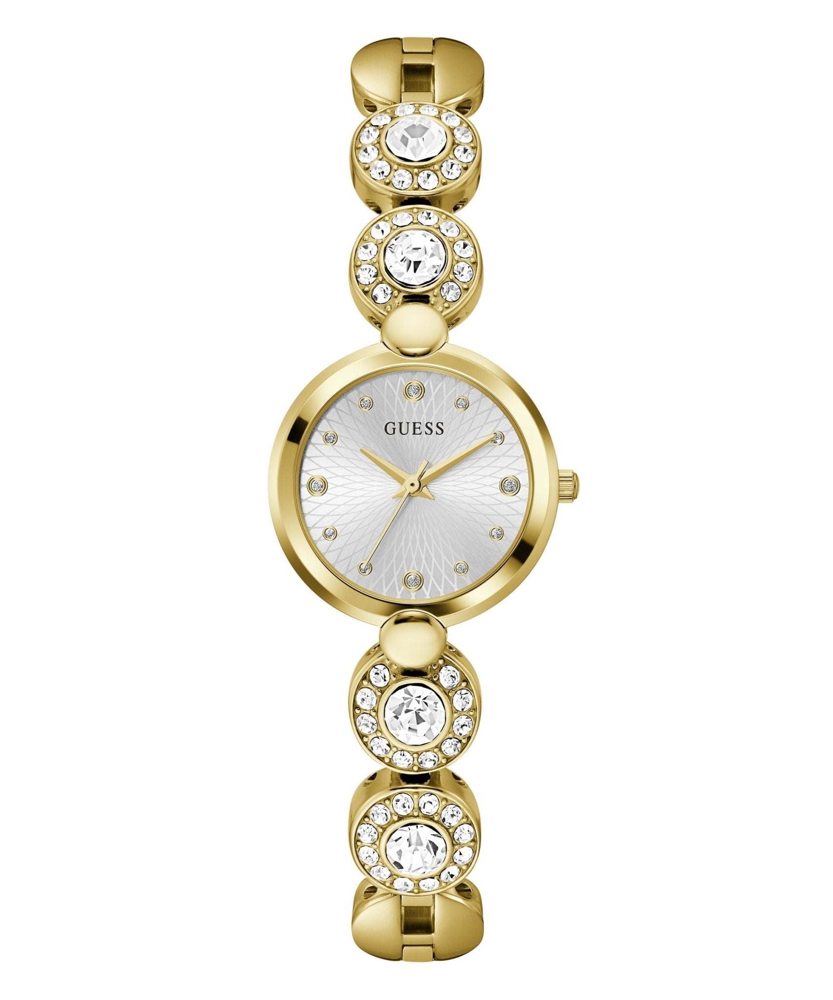 Guess Ladies Stardom Gold Tone Recycled Steel Watch GW0757L2