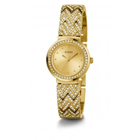 Orologio Guess Ladies Treasure in acciaio inossidabile color oro GW0476L2