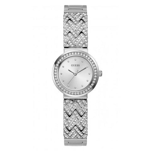 Orologio Guess Ladies Treasure in acciaio inossidabile e argento GW0476L1