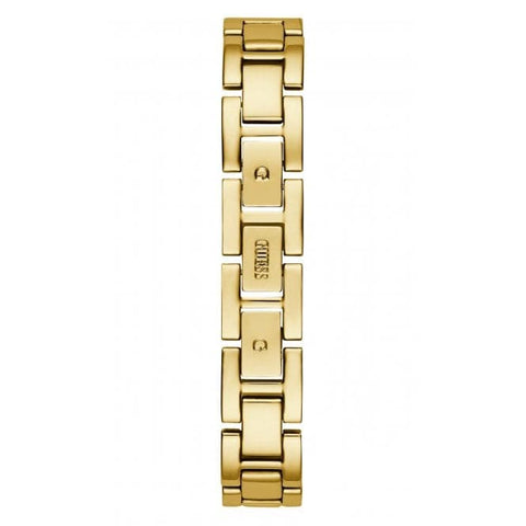 Guess Ladies Tri Luxe Stainless Steel Gold Tone Watch GW0474L2