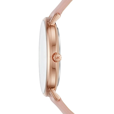 Michael Kors MK2741  Ladies Pyper Rose Gold/Silver with Pink Leather Watch