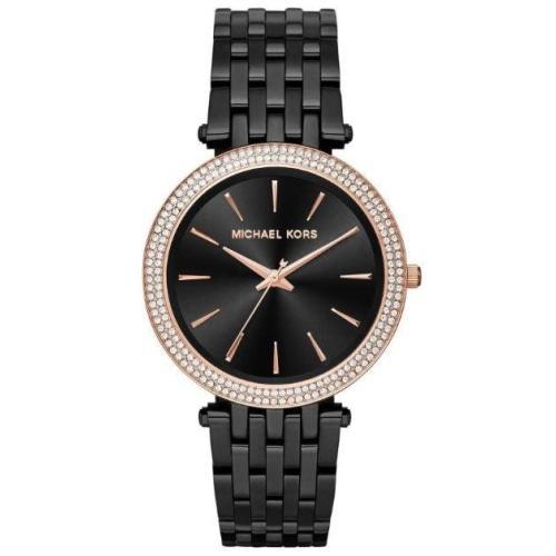 Michael Kors MK3407  Ladies Darci Black Crystal Watch