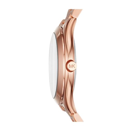 Orologio Michael Kors MK3513 da donna Slim Runway in oro rosa