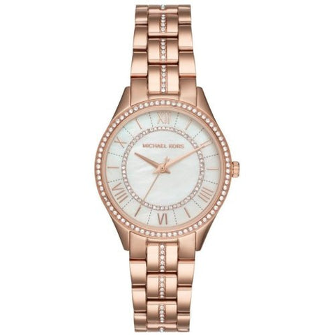 Michael Kors MK3716  Ladies Lauryn Rose Gold/Mother-of-Pearl Watch