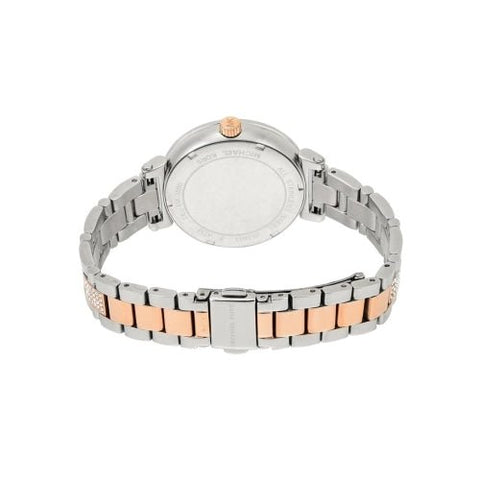 Orologio da donna Michael Kors MK3880 Sofie in acciaio inossidabile bicolore con cristalli