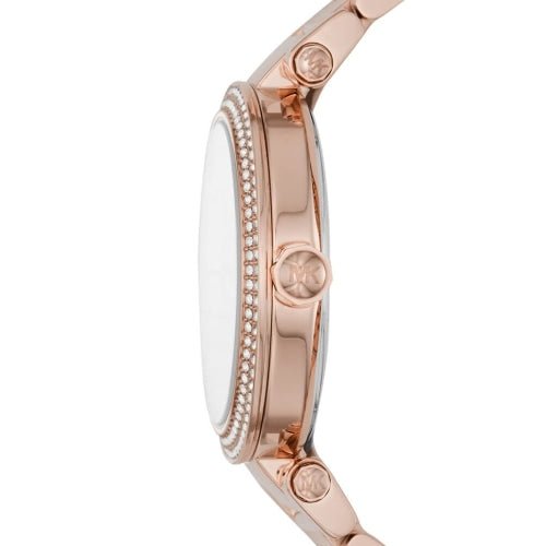 Michael Kors MK5781 Parker Damenuhr in Roségold/weißem Edelstahl