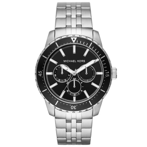 Michael Kors MK7156 Men's Cunningham Black Dial 44mm Watch
