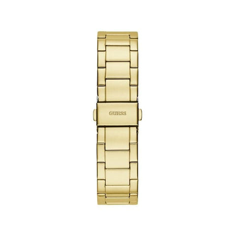 Guess Moonlight Damen Sportuhr aus goldenem Edelstahl GW0320L2