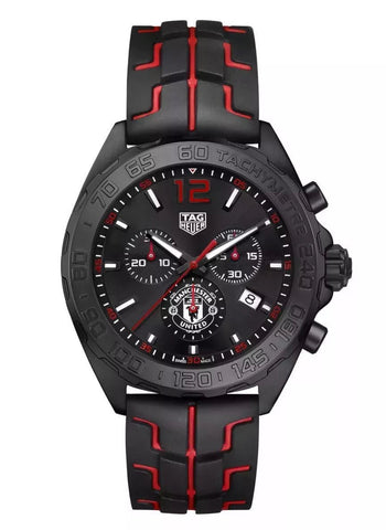 TAG Heuer Formel 1 Manchester United Special Edition Quarz-Chronograph 43 mm Herrenuhr