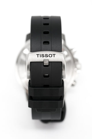 Tissot Chronograph Uhr SEASTAR 1000 Schwarz Gummi T1204171705100