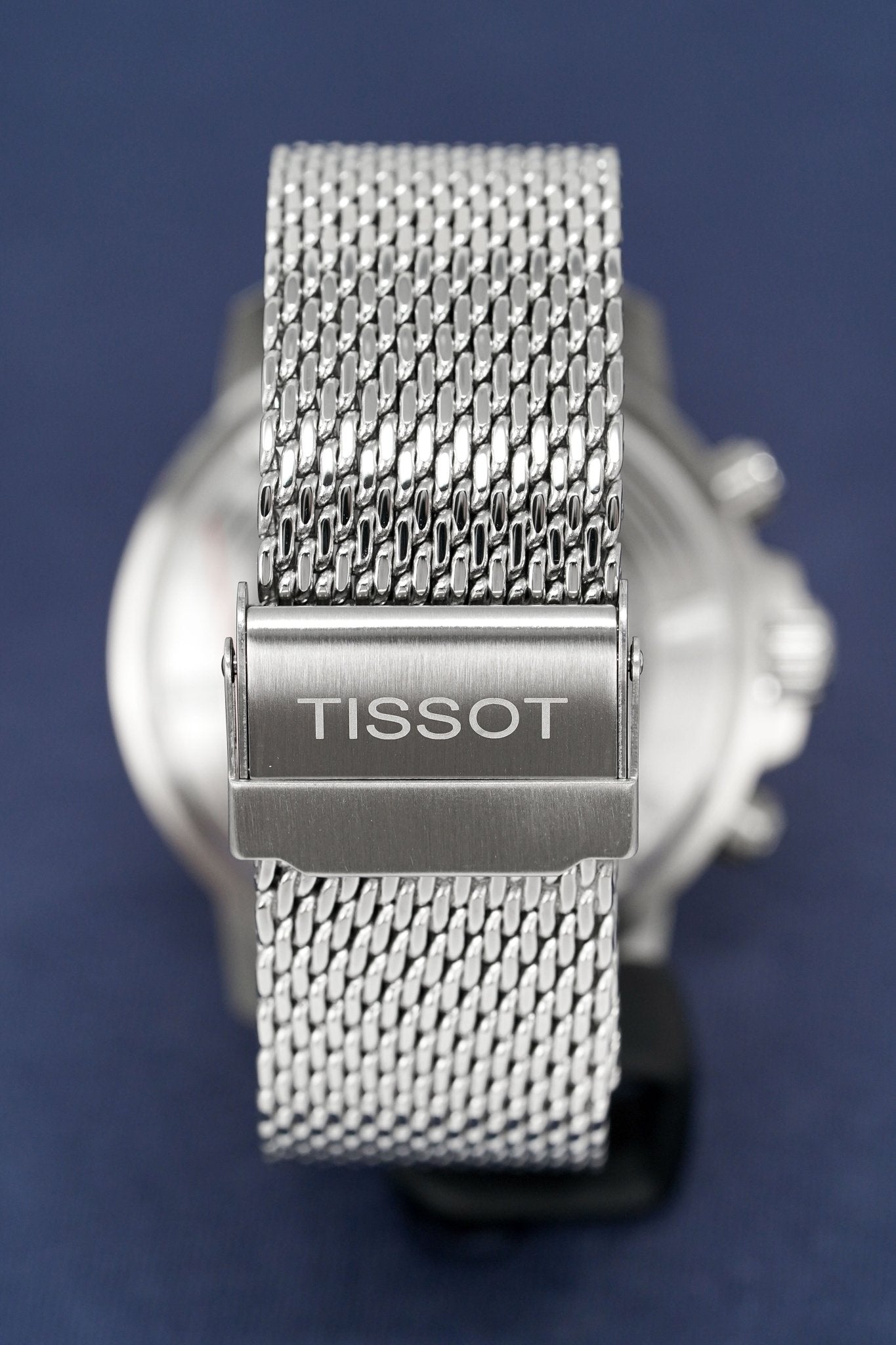 Tissot Chronograph Uhr SEASTAR 1000 Grünes Mesh T1204171109100