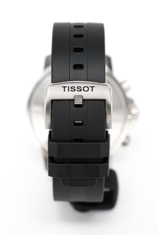 Tissot Chronograph Uhr SEASTAR 1000 Rot Gummi T1204171742100