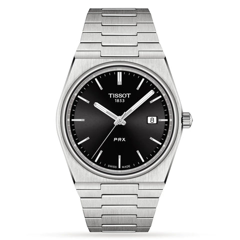 Tissot PRX – Schwarze Herrenuhr T1374101105100