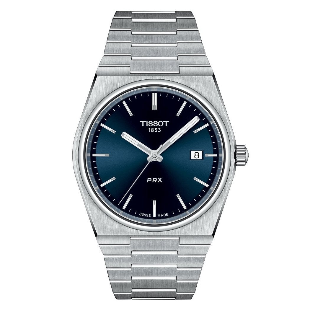 Tissot PRX – Blaue Herrenuhr T1374101104100