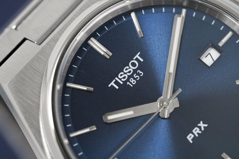 Orologio Tissot Prx da uomo blu T1374101104100