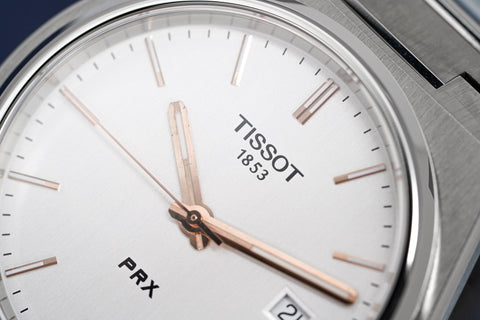 Tissot PRX – Silberne Herrenuhr T1374101103100