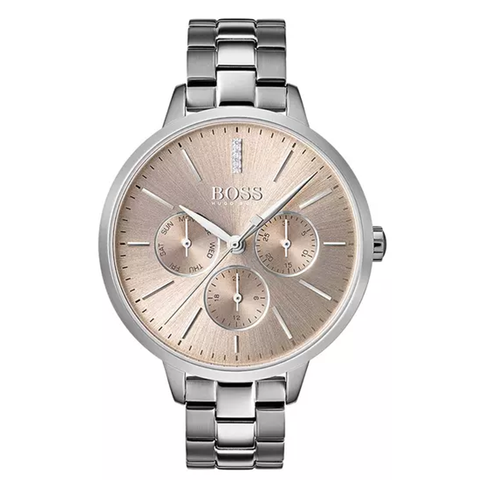 Hugo Boss Women's 1502421 Symphony Rose Gold-Tone Stainless Steel Watch