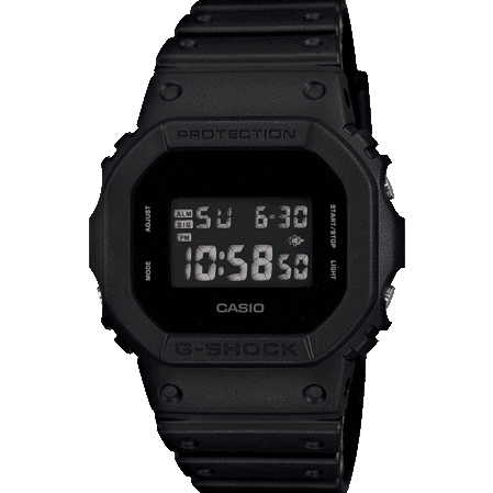 Casio G-Shock Herren-Armbanduhr DW-5600BB-1ER, schwarz