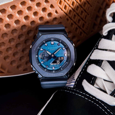 Orologio Casio G-Shock da uomo blu GM-2100N-2AER