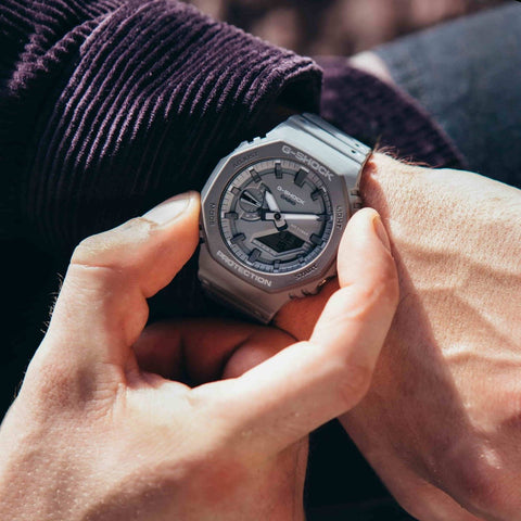 Orologio Casio G-Shock da uomo grigio GA-2110ET-8AER