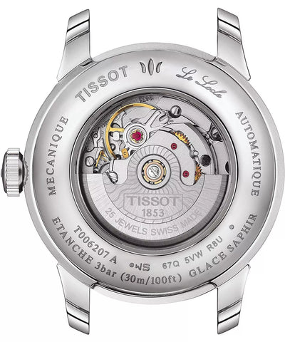 Orologio da donna Tissot automatico Le Locle 29mm diamante nero T0062071112600