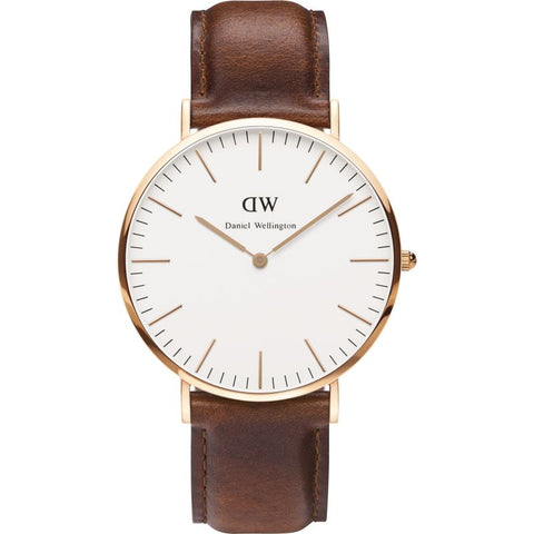 Daniel Wellington Men's Brown Classic ST Mawes Watch DW00100006