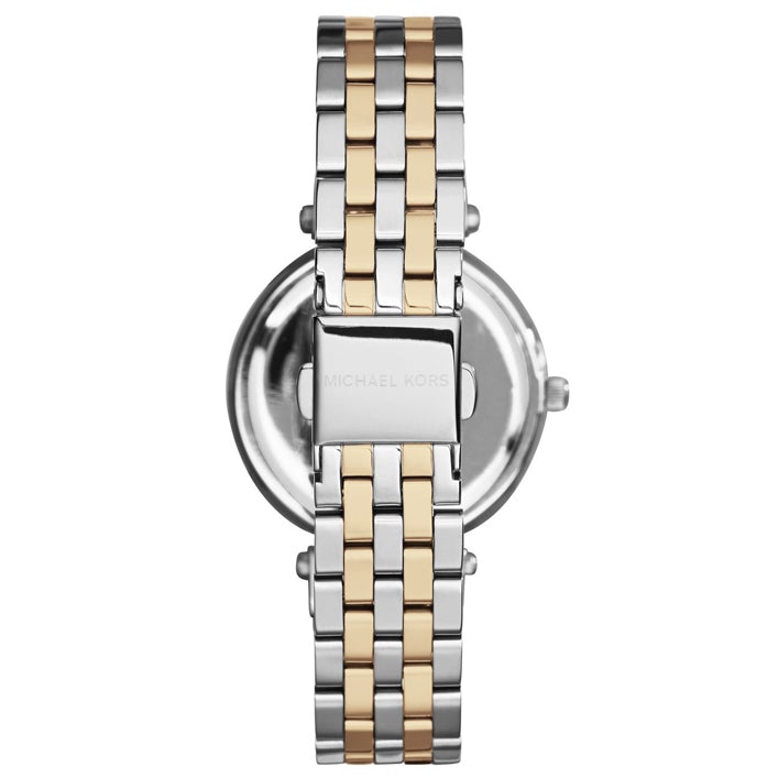 Michael Kors MK3405 Damen-Armbanduhr Mini Darci, zweifarbig