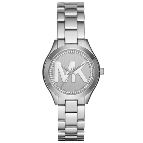Michael Kors MK3548 Ladies Mini Slim Runway Silver Watch