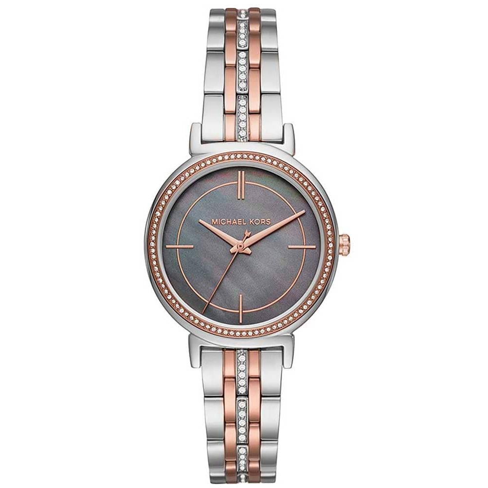 Michael Kors MK3642 Damen-Armbanduhr Cinthia zweifarbig