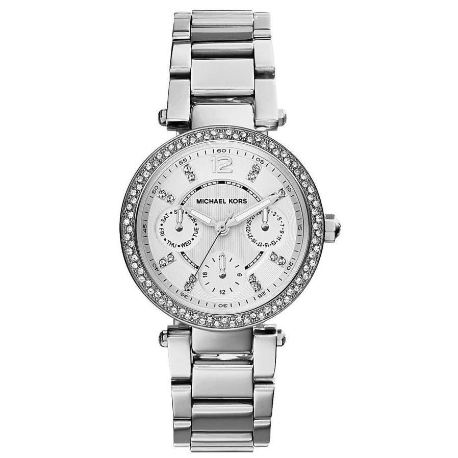 Michael Kors MK5615 Damen-Chronograph „Mini Parker“ in Silber