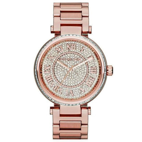 Michael Kors MK5868 Ladies Skylar Crystal Rose Gold Watch