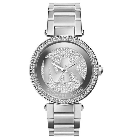 Orologio Michael Kors MK5925 da donna Parker in argento con gemme