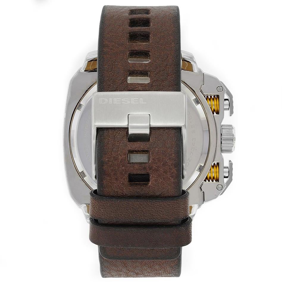 Diesel DZ7343 Orologio cronografo da uomo Bamf in pelle beige