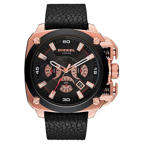 Diesel DZ7346 BAMF Herren-Chronograph, schwarz