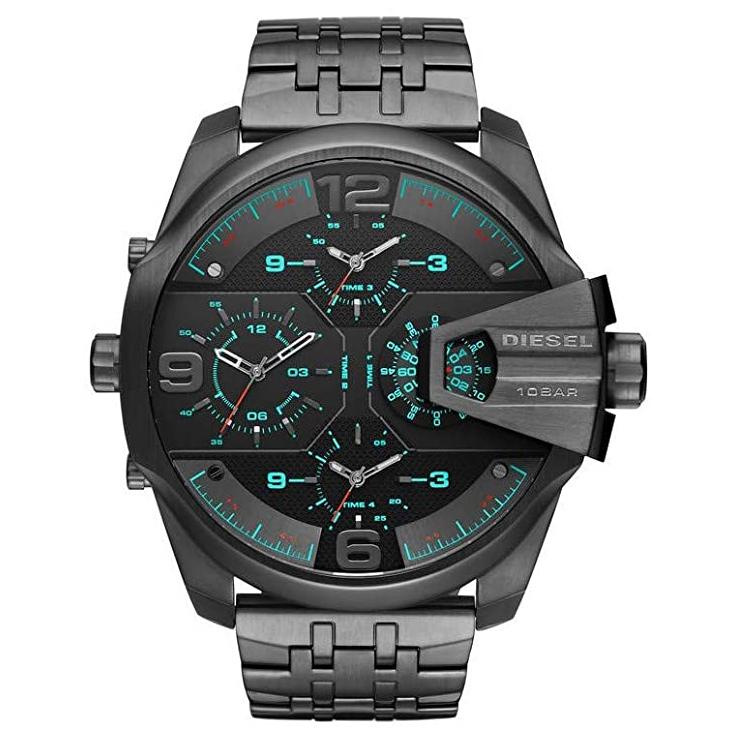 Orologio da uomo Diesel DZ7372 Uber Chief Gunmetal