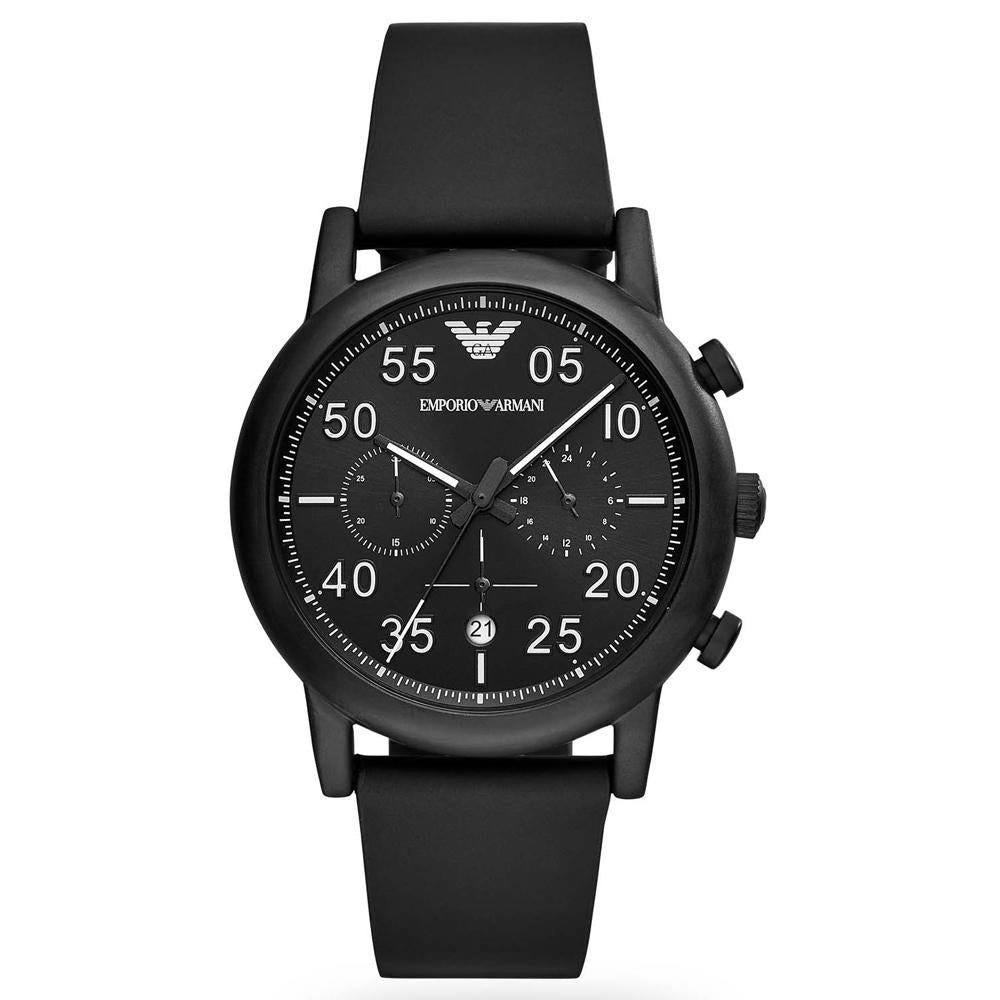 Emporio Armani AR11133 Men's Luigi Black Chronograph Watch