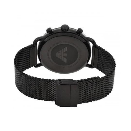 Emporio Armani AR11142 Men's Aviator Black Watch