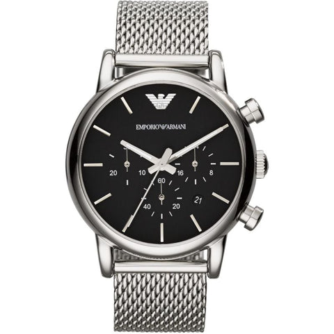 Emporio Armani AR1811 Men's Black Chronograph Watch