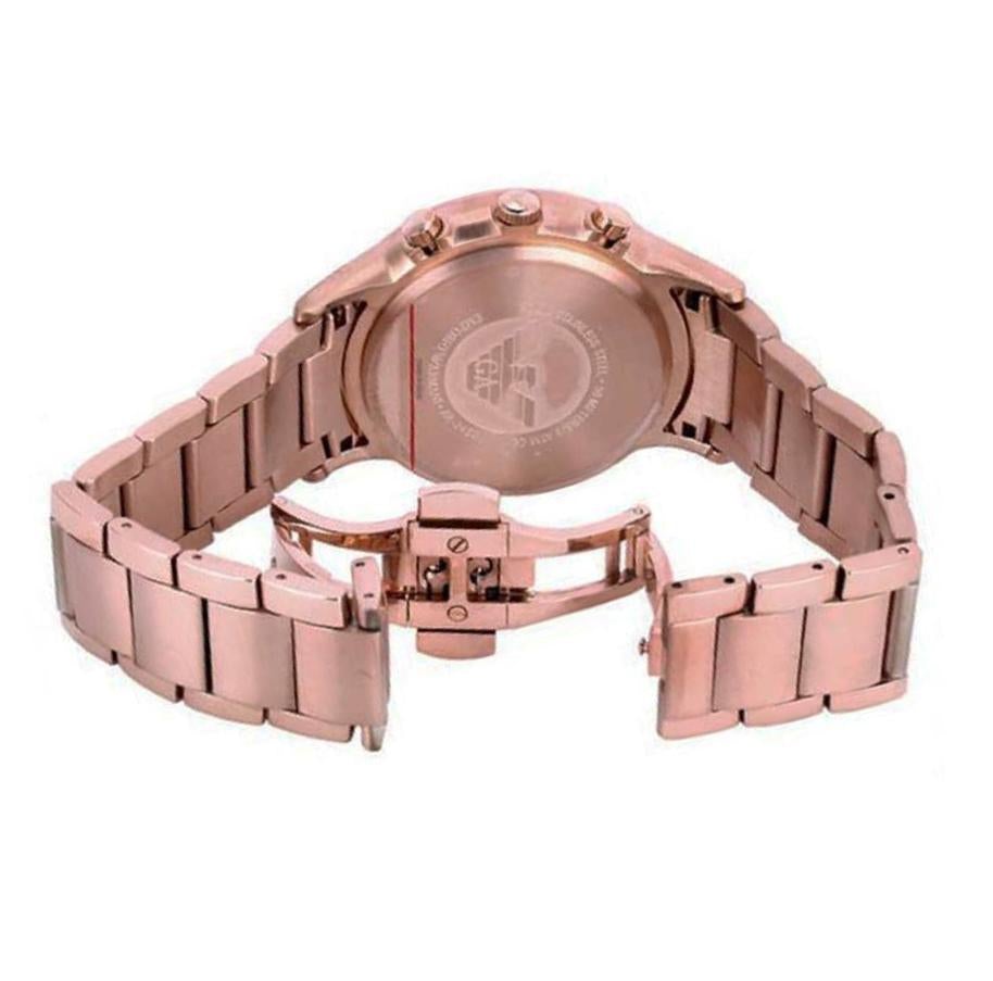 Emporio Armani AR2452 Rose Gold Chronograph Watch – Watchlyx