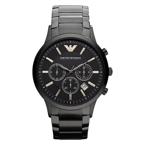 Emporio Armani AR2453 Men's Black Chronograph Watch