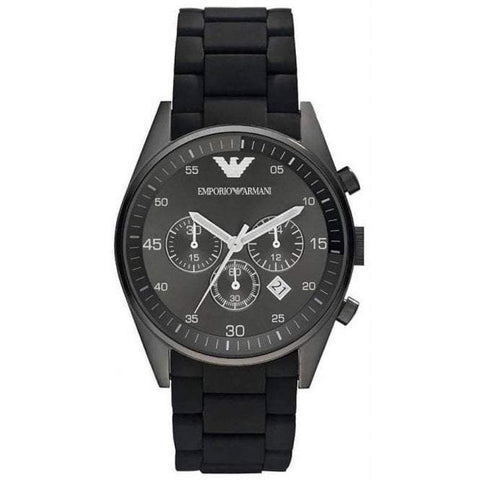 Emporio Armani AR5889 Men's Black Chronograph Watch