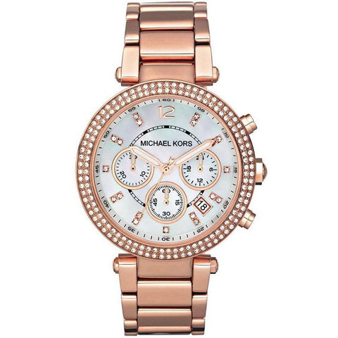 Michael Kors MK5491 Parker Chronograph für Damen in Roségold