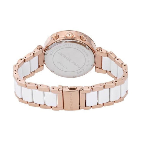 Michael Kors MK6324 Ladies RITZ Two-Tone Rose Gold Watch