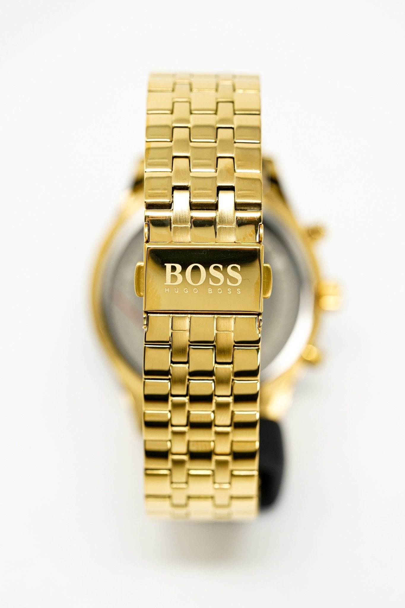 Hugo Boss Men's Watch Associate Yellow Gold Blue HB1513841