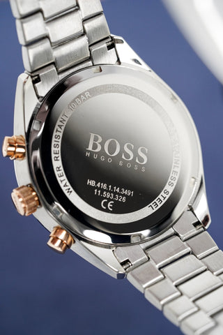 Hugo Boss Herrenuhr Champion zweifarbig schwarz HB1513819