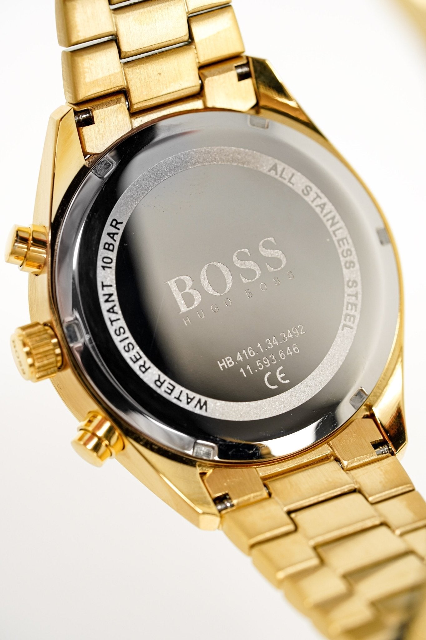 Hugo Boss Herrenuhr Champion Gelbgold HB1513848