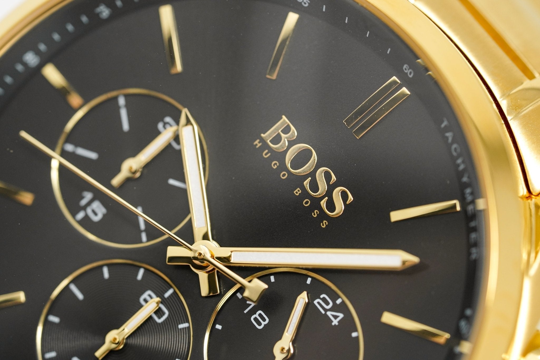 Hugo Boss Herrenuhr Champion Gelbgold HB1513848