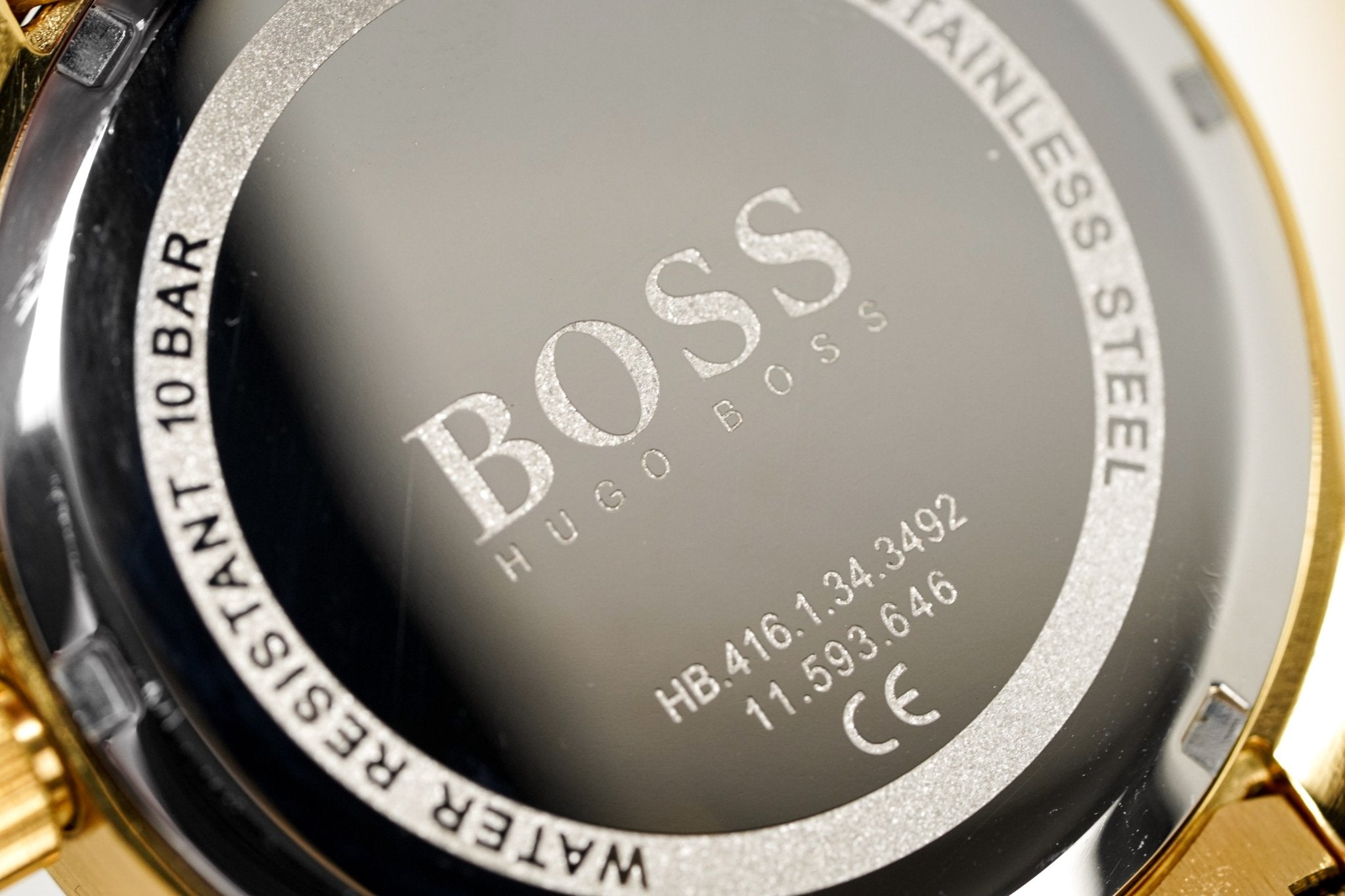 Hugo Boss Herrenuhr Champion Gelbgold HB1513848