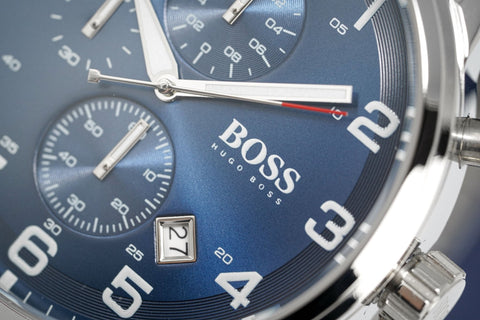 Orologio Hugo Boss Cronografo Aeroliner Blu HB1513183