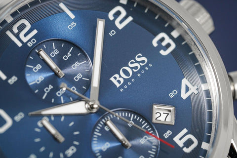 Hugo Boss Watch Chronograph Aeroliner Blue HB1513183